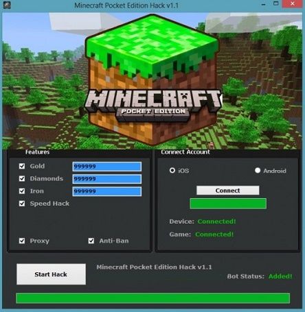 minecraft free hack download pc